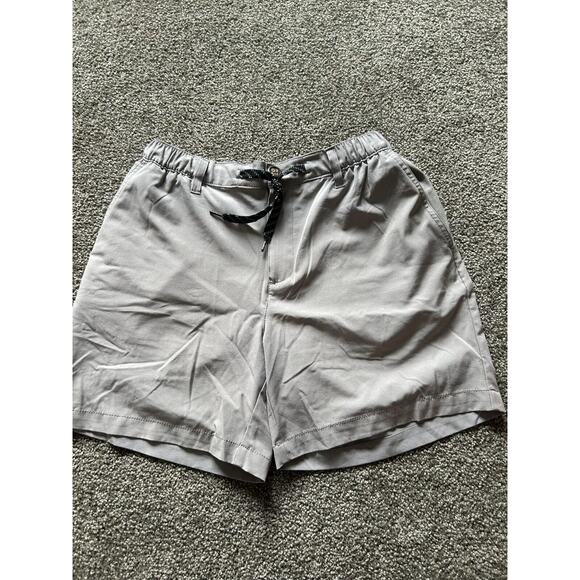 Chubbies Men's Gray Drawstring in Waist Regular Fit Chino Short Regular Size M - Picture 4 of 8